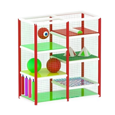 Детский игровой лабиринт «Кнопка» 2,8м² (2.35*1,2*2.5м)