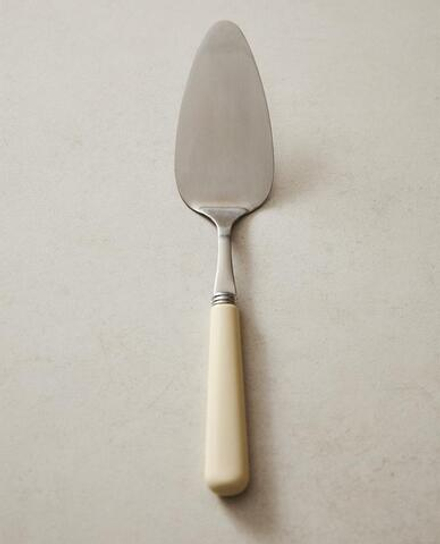 ZARA HOME ЛОПАТКА ДЛЯ ТОРТА ИЗ НЕРЖАВЕЮЩЕЙ СТАЛИ, КРЕМОВЫЙ