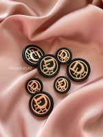 Пуговицы Ди. Черные Классика