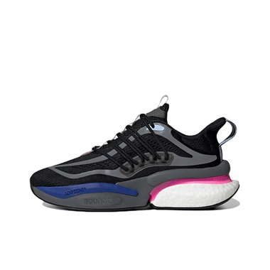 Кроссовки Adidas AlphaBoost V1 'Black Blue Fuchsia' HP6612