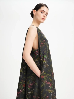 Платье с воланами OLA OLA