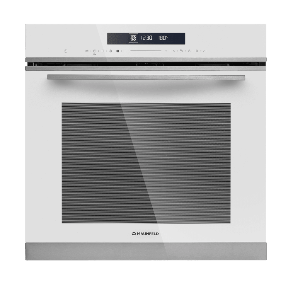 Шкаф духовой электрический с СВЧ MAUNFELD MEOR7217SMW