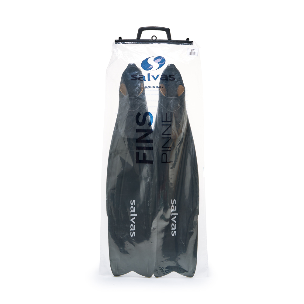 Ласты для плавания SALVAS Shark Fin BA30040NNSTS, размер 40-41, чёрные