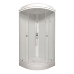 Душевая кабина DIONRIA (100х100) стекло прозрачное, поддон низкий