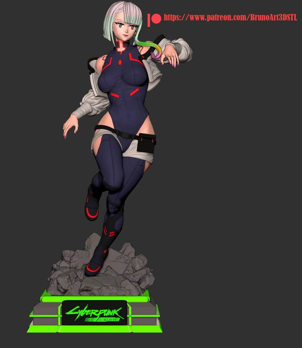 Люсина Кусинада Люси Киберпанк: Бегущие по краю Фигурка