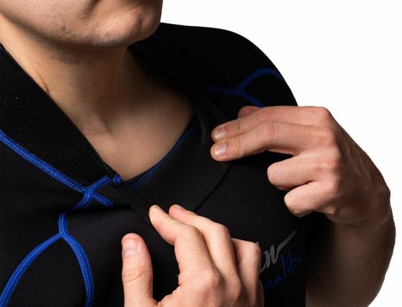 Гидрокостюм Marlin Malibu Shorty Man черно-синий 2,5 мм