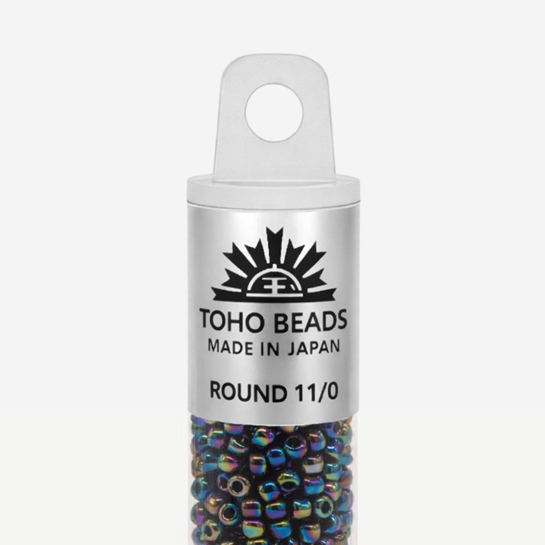 Японский бисер TOHO Round 11/0 (№86), металлизированный, непрозрачный глянцевый