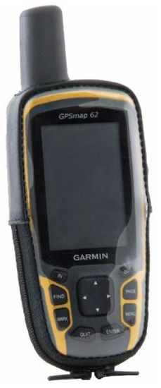 Garmin GPSMAP 64 / 62 чехол натуральная кожа, зажим с окном для зарядки (02-112)
