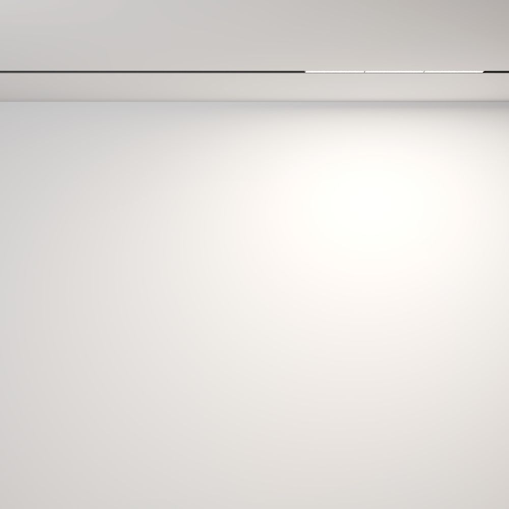 Трековый однофазный магнитный светодиодный светильник Maytoni Exility Parete TR106-2-18W4K-B