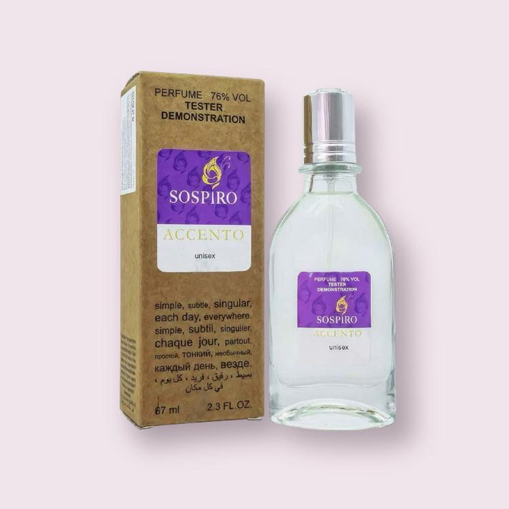 Пробник Sospiro "Accento",67 ml
