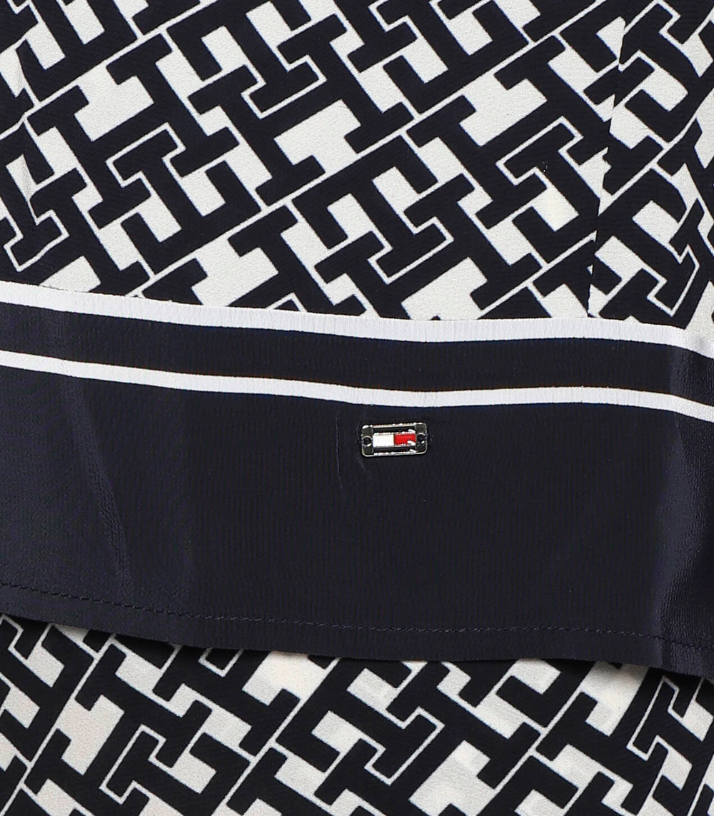 рубашка th monogram Tommy Hilfiger - темно-синий(WW0WW38281)