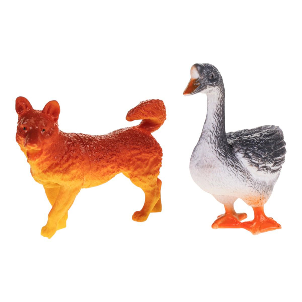 Набор домашних животных 4шт, пакет DN618-24