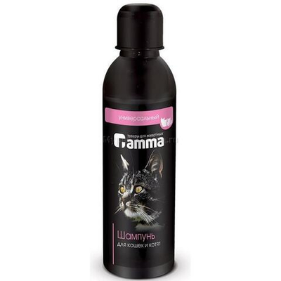 Шампунь универсальный для кошек и котят с экстрактом овса, 250мл., Gamma