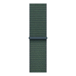 Часы Apple Watch SE (2024) 40mm Starlight Aluminium Case, Sport Loop (Lake Green)