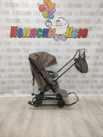 Санки-коляски Galaxy Snow kids 3-2С бронза