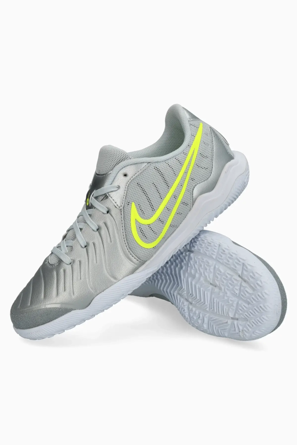 Футзалки Nike Tiempo Legend 10 Academy IC - серебряный