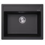 Кухонная мойка ABBER Quarz AQ2902B черная
