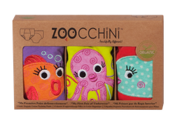 Многослойные трусы Zoocchini для девочек. Океан