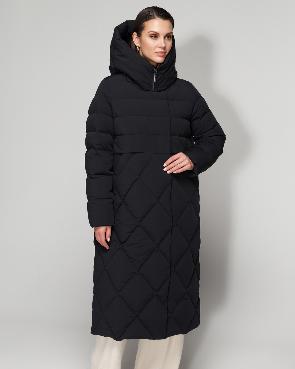 Пальто женское матовый BLACK