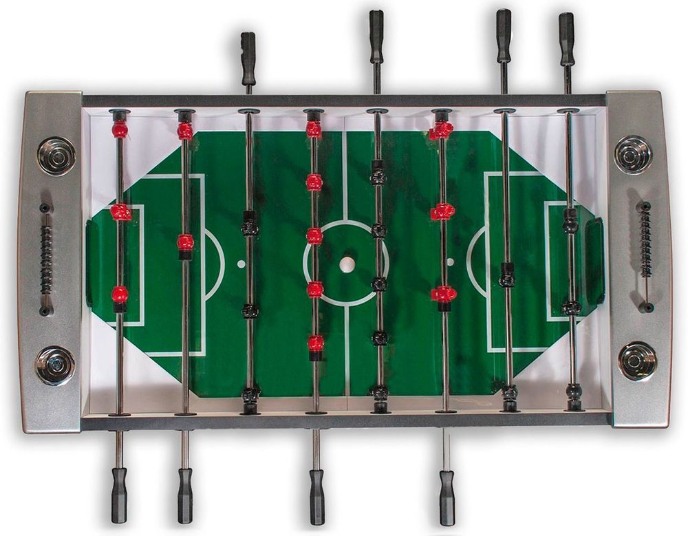Настольный футбол (кикер) "Inter" (149 х 78 х 90 см, черный)
