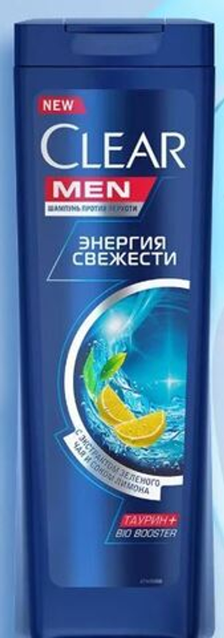 Шампунь для волос Clear Men 200 мл.