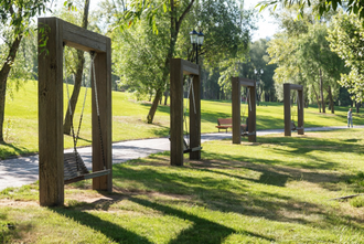 Парковые качели