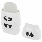 Точилка с ластиком 2 в 1 BRAUBERG KIDS "Панда", 2 отверстия, блистер, 271988