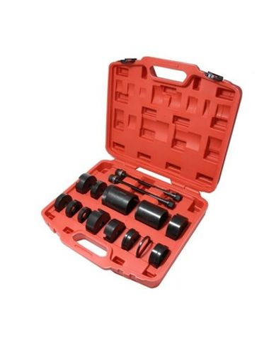 Набор инструментов для замены сайлентблоков BENZ, BMW 17пр. (W220,211,203 E31,32,34,38,39,53,60,65,66), в кейсе Forsage F-927T1B