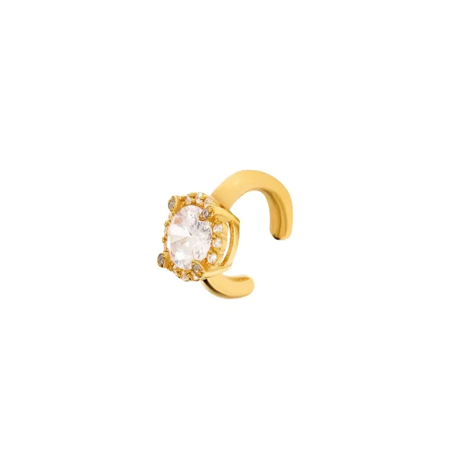 Кафф Hefty Cuff Gold Crystal