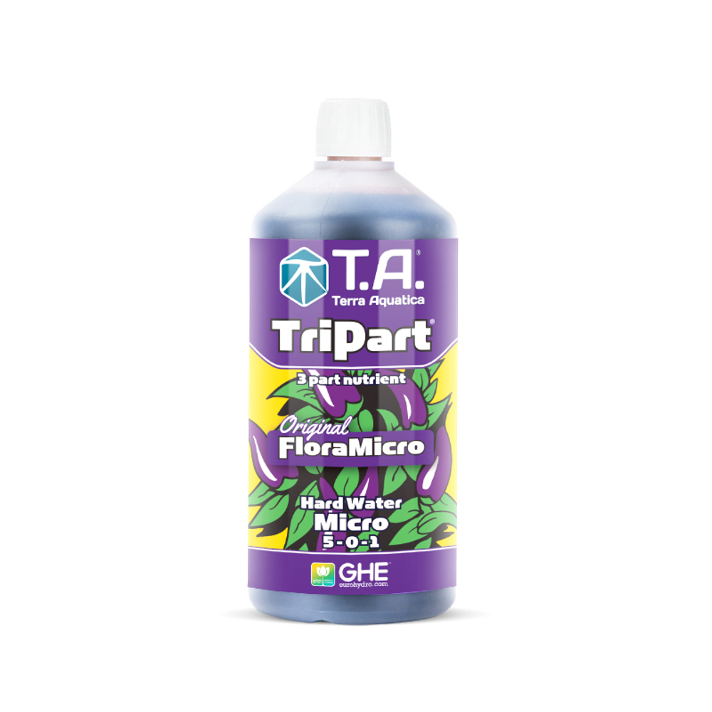 Terra Aquatica TriPart Micro HW 1 л Удобрение минеральное для жёсткой воды