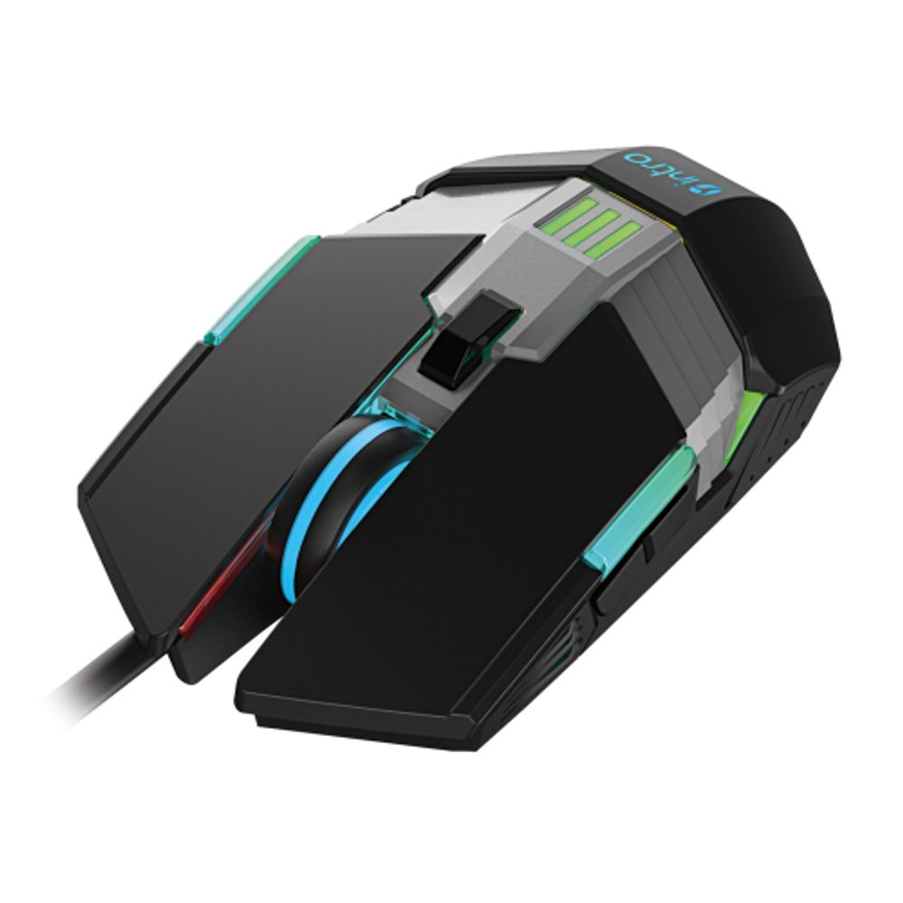 Клавиатура и мышь комплект Intro GXZ770 проводной игровой 1200-3600dpi + коврик