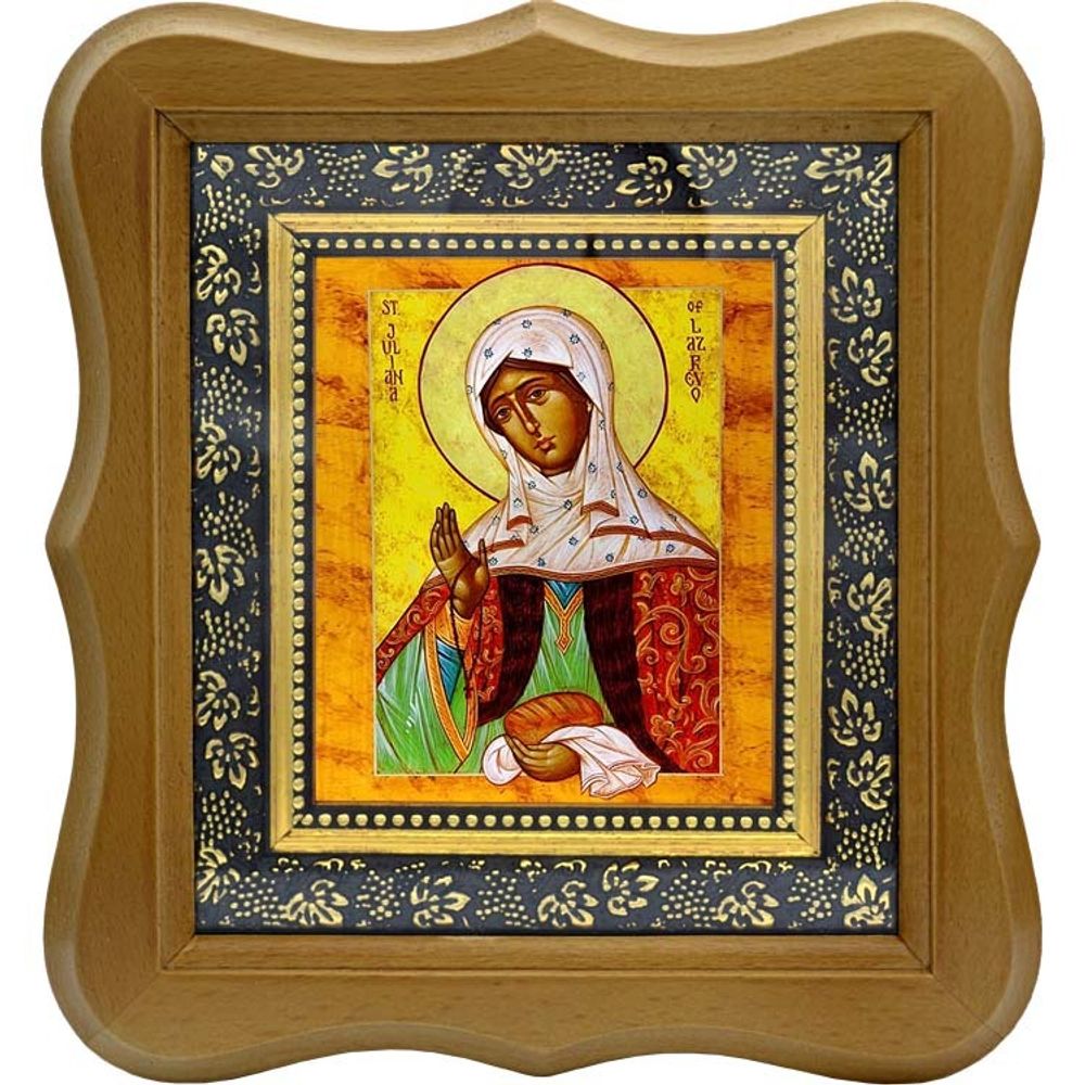 Иулиания Лазаревская, Муромская праведная. Икона на холсте.