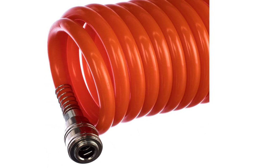 ШЛАНГ STELS СПИРАЛЬНЫЙ ВОЗД.СЪЕМНЫМ СОЕД 8Х12ММ 10М 57015