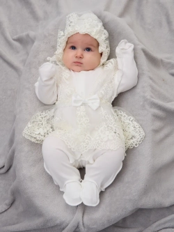 слип для новорожденных нарядный