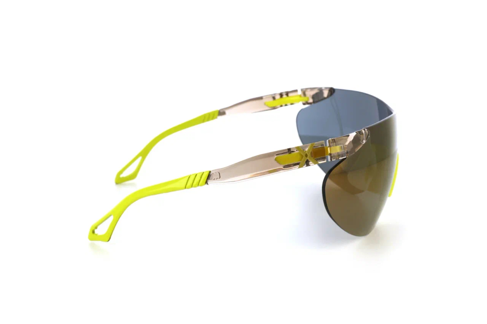 Спортивные очки с диоптриями HILX Domain Shiny Crystal Khaki / Gold Lens