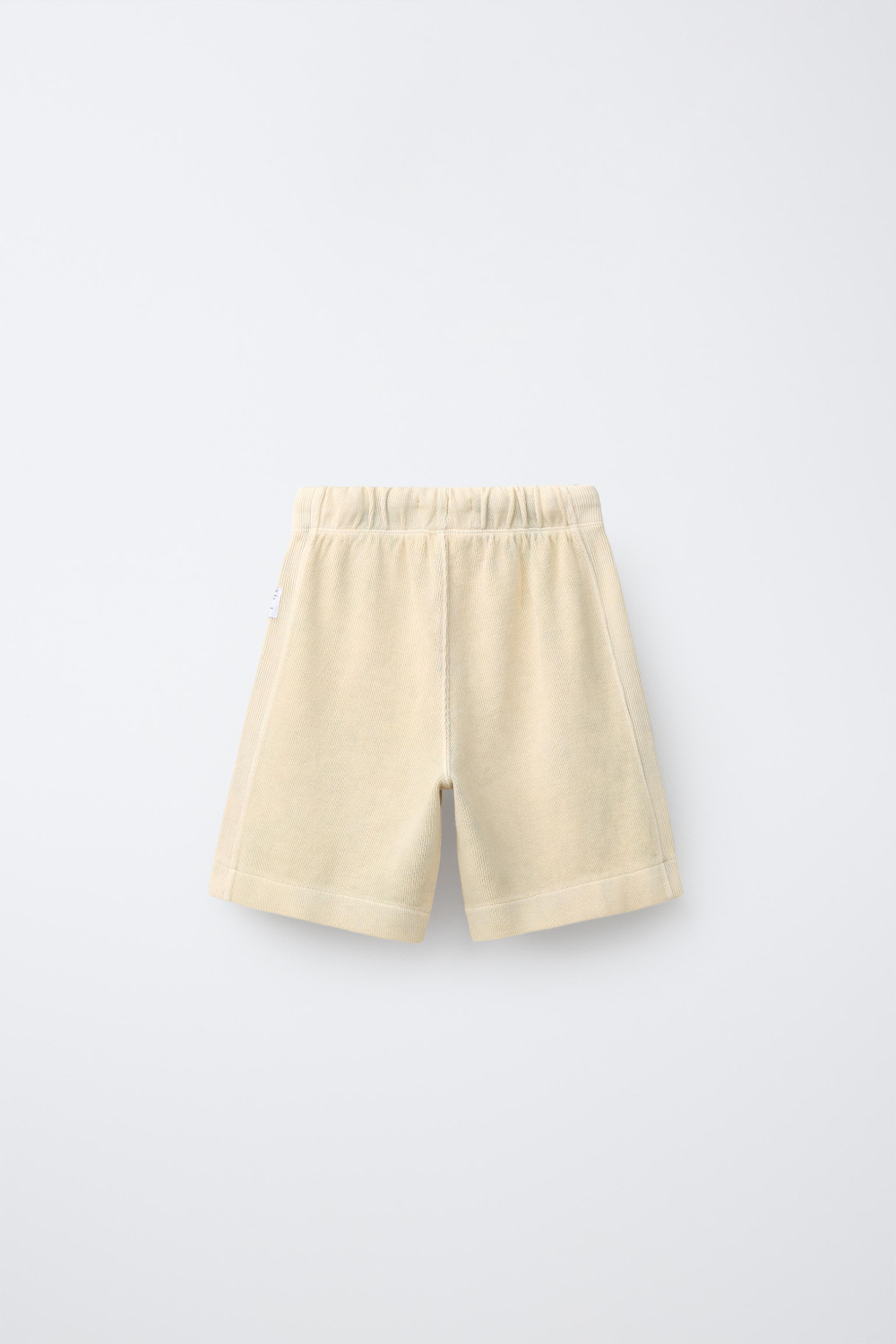 ZARA КОМФОРТНЫЕ ШОРТЫ, ЭКРЮ