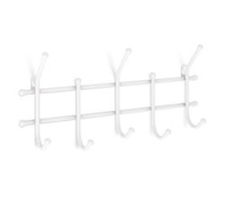 Вешалка Sheffilton Стандарт 2/5 металл/пластик (белый/белый)