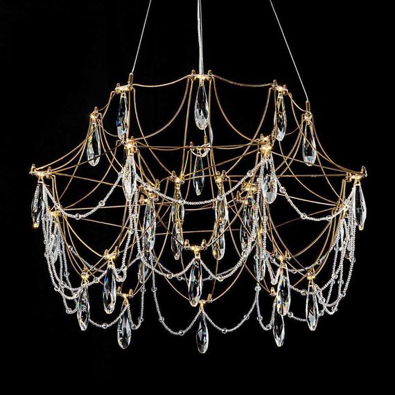 Подвесная светодиодная люстра Modelux Premium ML.5603.600P BS