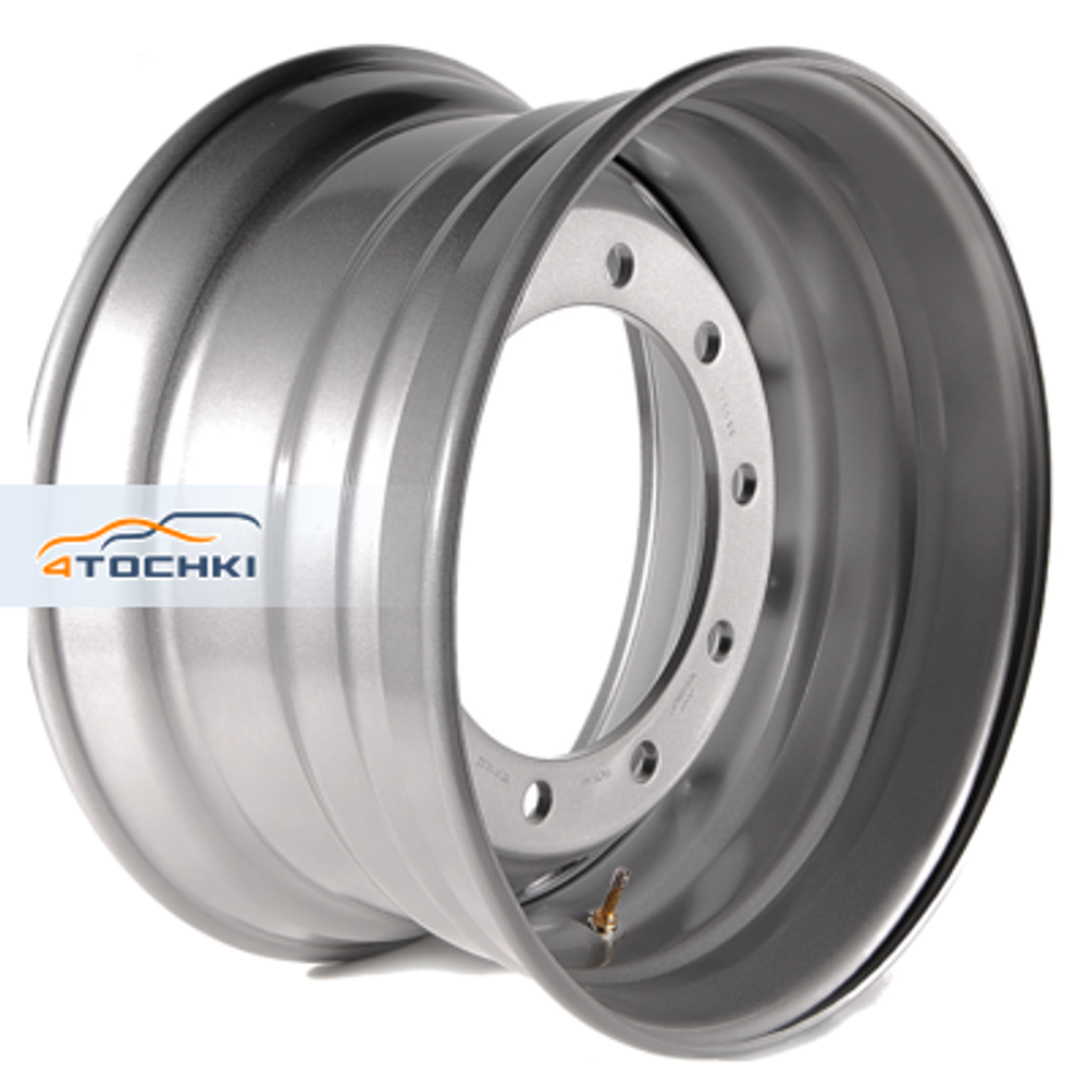 Asterro 7,5x22,5/10x335 ET146 D281 M22 Silver (2217D) Тягач (КАМАЗ, Европа)