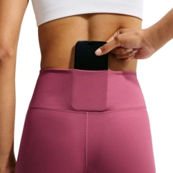Леггинсы Nike Graphic 7/8 High Waist - pink smoke/white