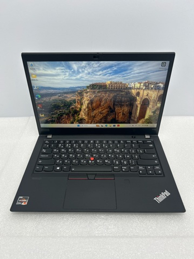 Ноутбук Lenovo ThinkPad P14s Gen 1 (20Y10038RT)14"/AMD Ryzen 7 Pro 4750U/RAM 32 GB/SSD 512 GB/AMD Radeon Vega/1920x1080/IPS/Windows 11/Подсветка - кл: LED/Черный. Состояние: Уценка/небольшой след на матрице от клавиатуры/B1