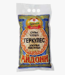 ХЛОПЬЯ АЙДОНИ ГЕРКУЛЕС ОВСЯНЫЕ 1КГ