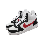 Кроссовки Nike Court Borough Mid White Red Black