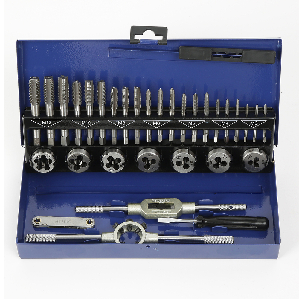 Набор метчиков и плашек 32 предмета Car-Tool CT-W032