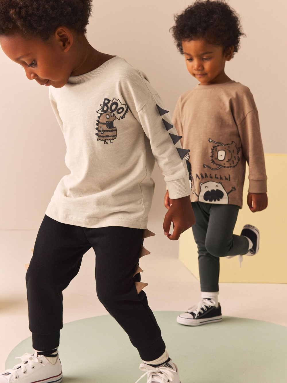 Комплект из четырех предметов для мальчика Next 854-178, Серый, Молочный, Черный