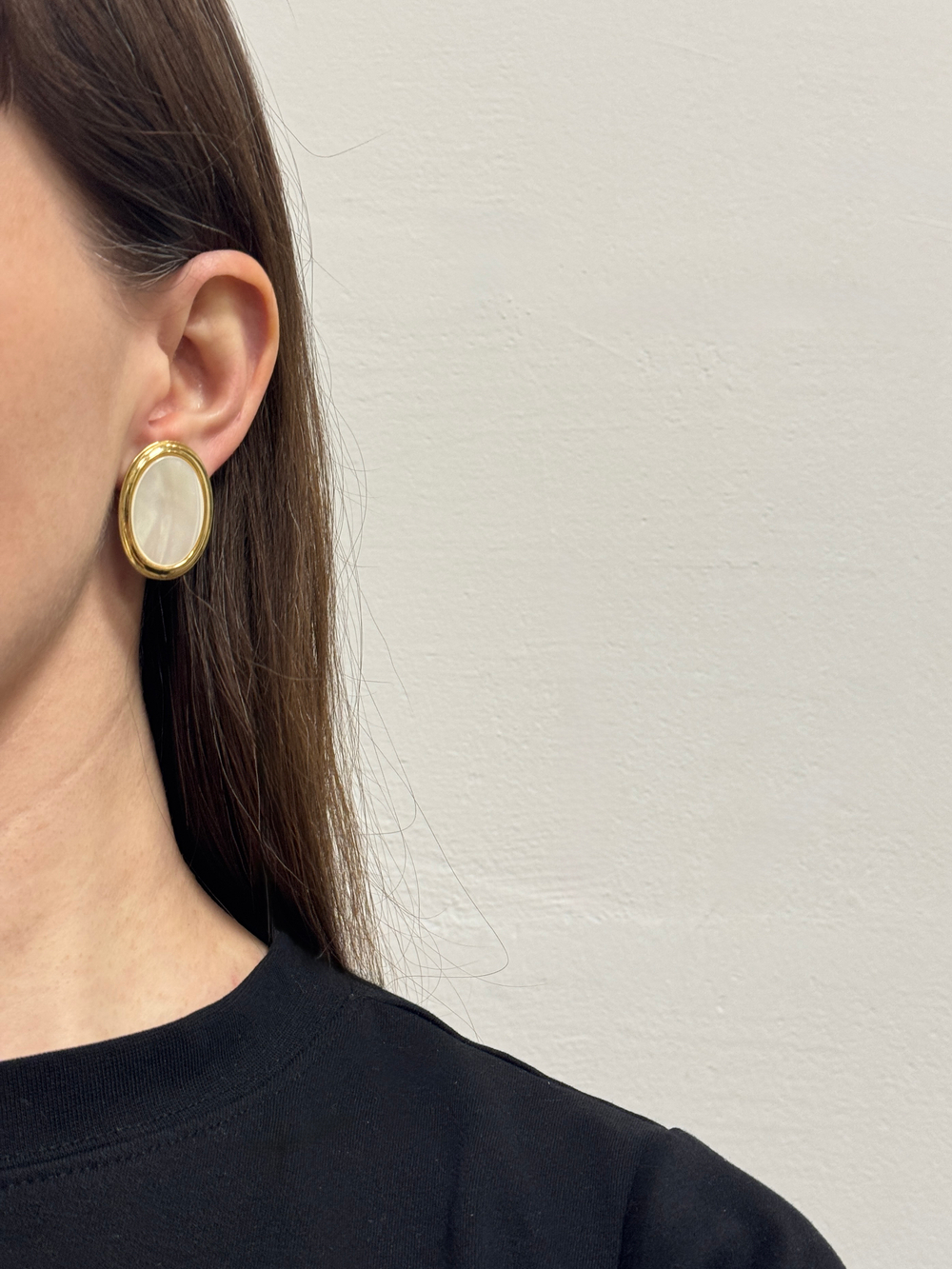 Серьги с перламутром