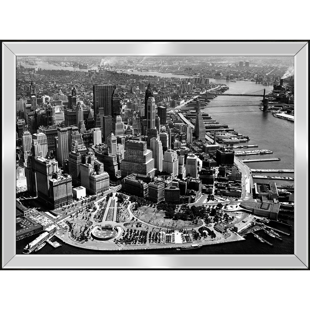 Постер 50х70 G&C Aerial View Manhattan