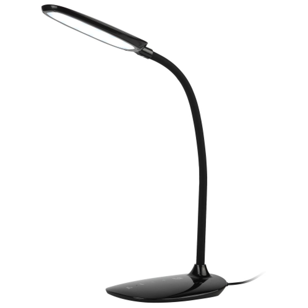 Настольный светильник ЭРА NLED-453-9W-BK светодиодный черный | Светодиодные настольные лампы