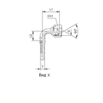 Фитинг DN 32 BSP (Г) 1.1/4 (90) Interlock