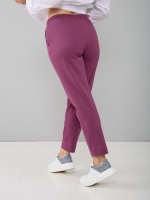 Брюки Бдж-129/бордо-джинс